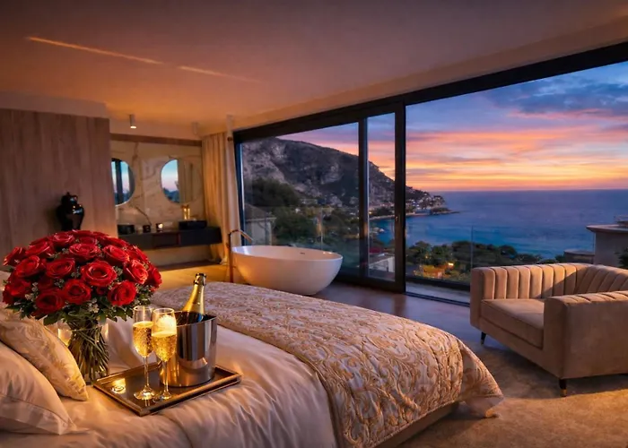 Vue Panoramique A 10 Minutes De Monaco Villa Èze