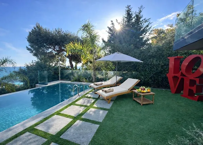 Vue Panoramique A 10 Minutes De Monaco Villa Èze